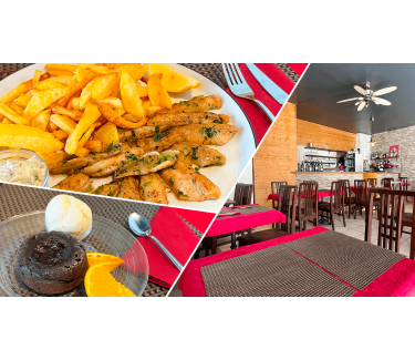 Menu filets de perche meunière dès 2 personnes
