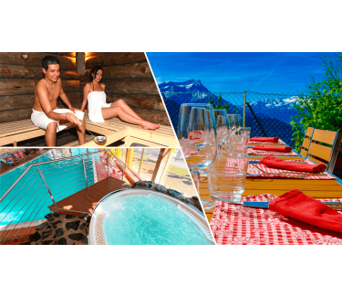 Journée détente avec accès SPA, wellness, piscine et menu 3 plats dès 2 personnes